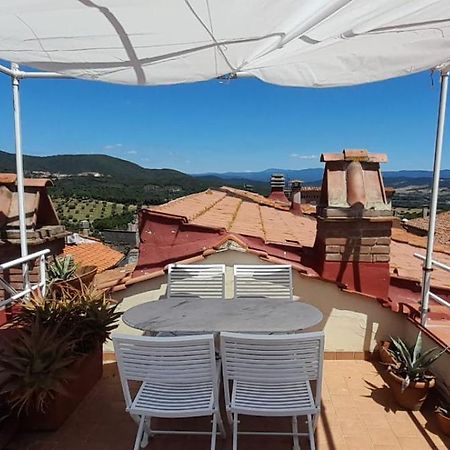 הוילה Caldana Una Terrazza Sulla Maremma מראה חיצוני תמונה