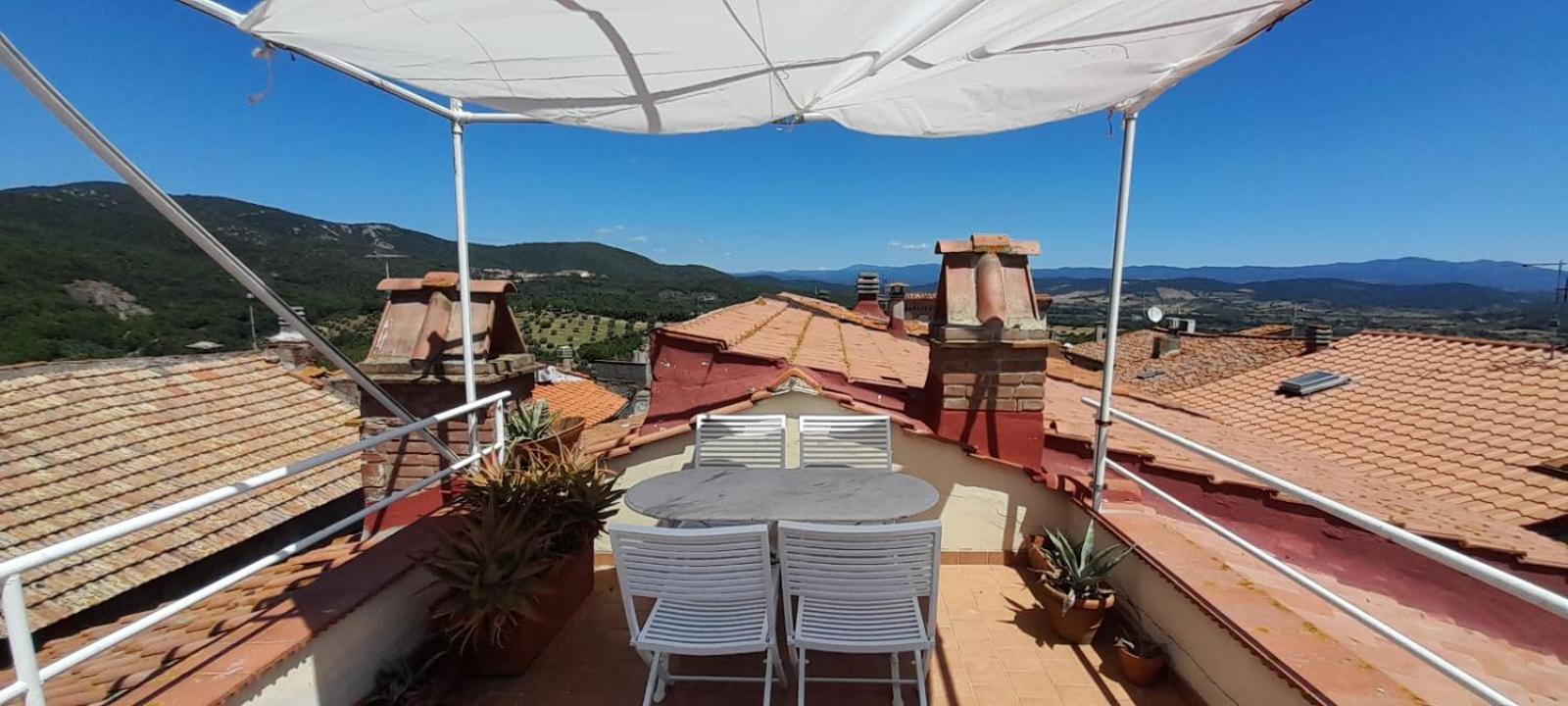 הוילה Caldana Una Terrazza Sulla Maremma מראה חיצוני תמונה