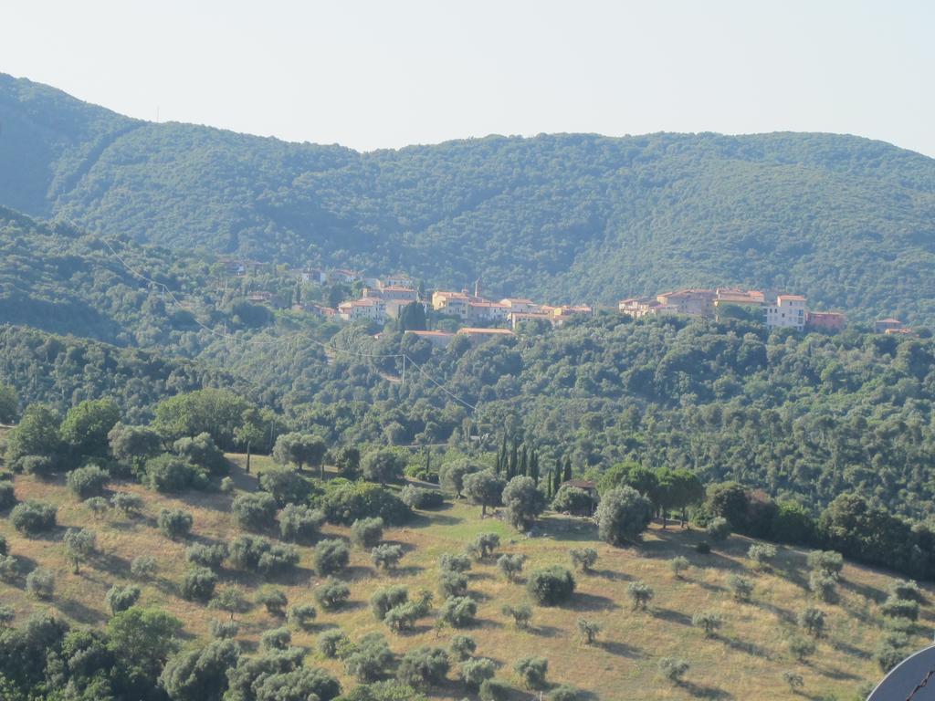 הוילה Caldana Una Terrazza Sulla Maremma מראה חיצוני תמונה